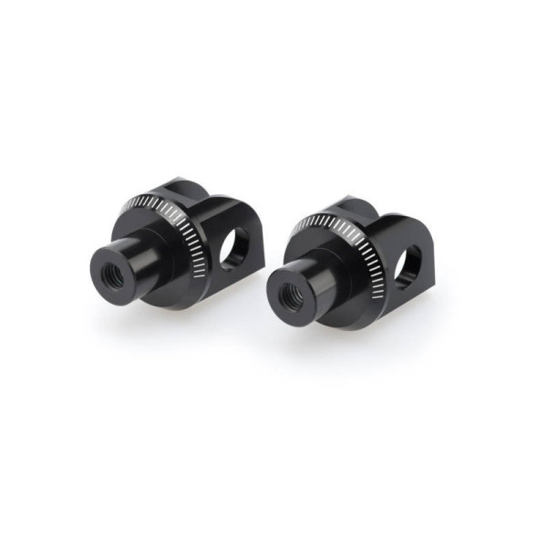 Puig Footpeg Adaptors Black